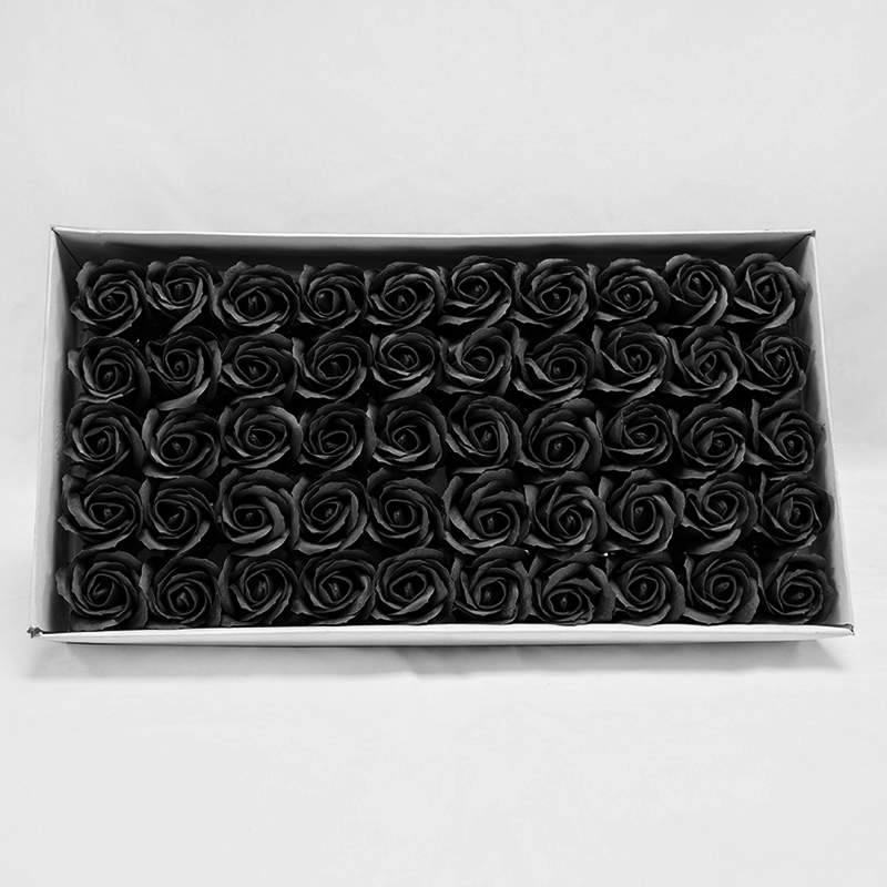 Rosa de sabão Pequena ( 50 Un. ) Preto